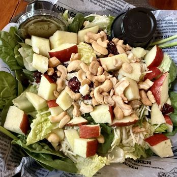 Moose-Jackson Cafe - Central Salad with so many add-ons - Cafes Near Me - Iron Mountain, Michigan