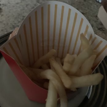 McDonald's - Half full fries. - Fast Food Near Me - Humble, Texas