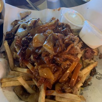 Phil's BBQ - Loaded fries with pulled pork - Barbeque Near Me - San Diego, California Phil's BBQ - Loaded fries with pulled pork - Barbeque Near Me - San Diego, California