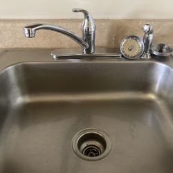 Empowered Cleaning - Kitchen sink as I left