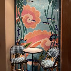 Lido Theater - Lobby seating