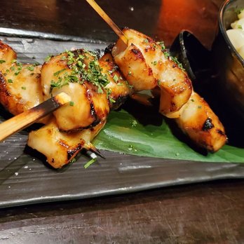Sushisamba - Seabass skewers with Peruvian Corn - Asian Fusion Near Me - Las Vegas, Nevada Sushisamba - Seabass skewers with Peruvian Corn - Asian Fusion Near Me - Las Vegas, Nevada