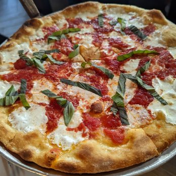 Campania Coal Fired Pizza - Margherita Pizza (12") - Pizza Near Me - Brooklyn, New York Campania Coal Fired Pizza - Margherita Pizza (12") - Pizza Near Me - Brooklyn, New York