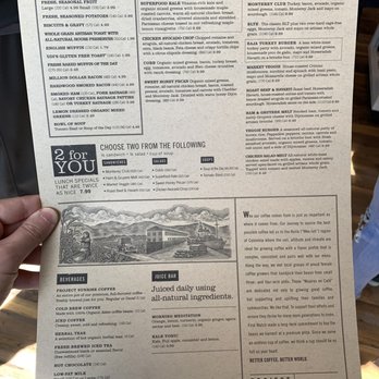 First Watch - Menu back - Breakfast & Brunch Near Me - Union, New Jersey