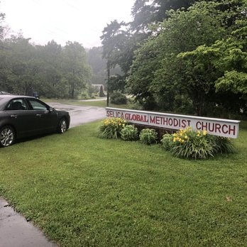 Selica Global Methodist Church - Front entry - Churches Near Me - Brevard, North Carolina