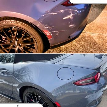 N T Auto Body - Mazda Miata before and after body work at NT Auto Body - Body Shops Near Me - Alexandria, Virginia N T Auto Body - Mazda Miata before and after body work at NT Auto Body - Body Shops Near Me - Alexandria, Virginia