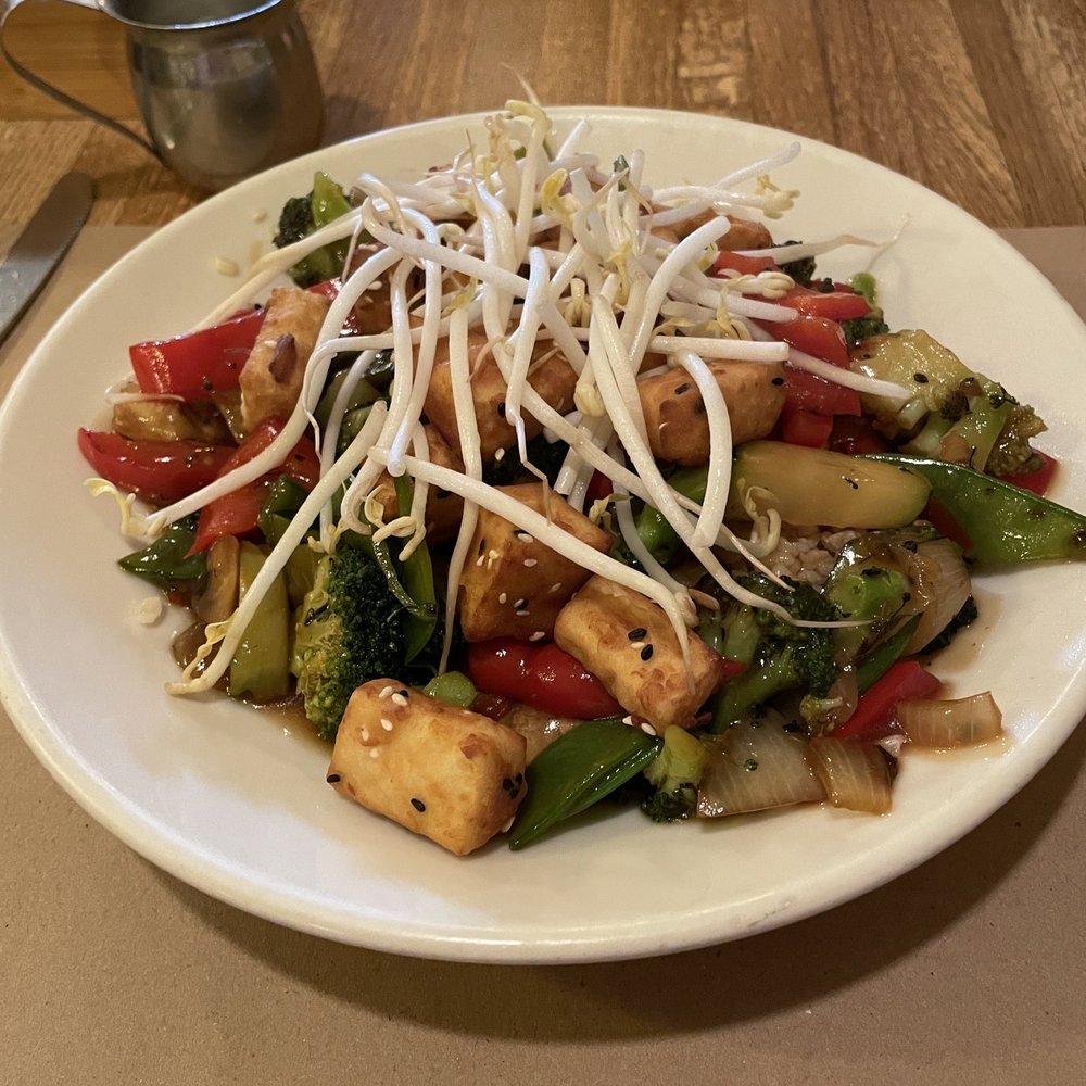 The Orchard - Szechuan Stir Fry (with tofu) - Seafood Near Me - Frederick, Maryland