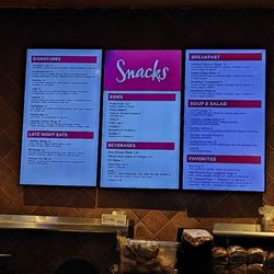 May 2026 menu