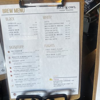 Bad Owl Coffee - Coffee & Tea Near Me - Henderson, Nevada