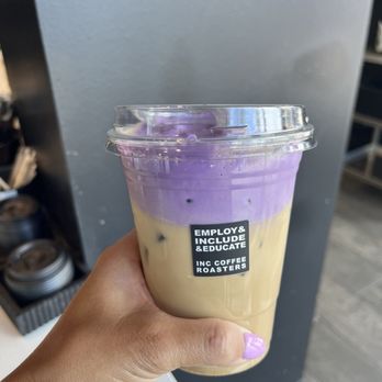 INC Coffee Roasters - Ube Sesame Butter Latte - Coffee Roasteries Near Me - Huntington Beach, California INC Coffee Roasters - Ube Sesame Butter Latte - Coffee Roasteries Near Me - Huntington Beach, California