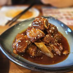 Pork spare rib sweet sauce