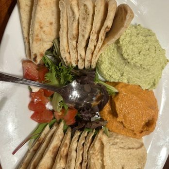 Panini Kabob Grill - Hummus Trio (A Must) - Middle Eastern Near Me - Cerritos, California Panini Kabob Grill - Hummus Trio (A Must) - Middle Eastern Near Me - Cerritos, California