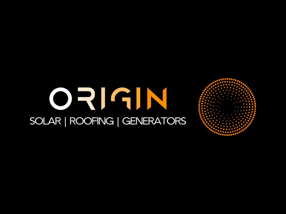 Slide of Origin Solar, Roofing, and Generators