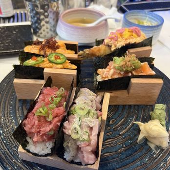 Umai Nori - 6 hand roll set - Sushi Bars Near Me - Washington, DC, District of Columbia Umai Nori - 6 hand roll set - Sushi Bars Near Me - Washington, DC, District of Columbia