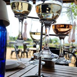 Auburn Road Vineyard and Winery - Wine glass flight