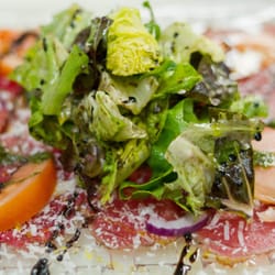 The Bavarian Inn Restaurant - Carpaccio of Seared Bison
