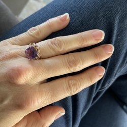 US Nails - My natural nails with gel-French.