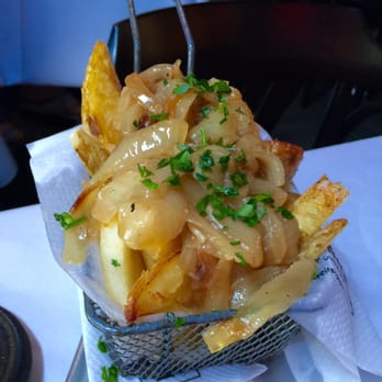 La Cabrera - papas fritas (french fries) with carmelized onions - Steakhouses Near Me - Buenos Aires, C