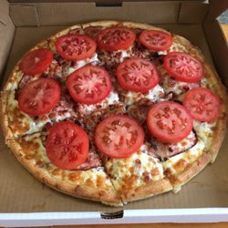 Basile's 2 For 1 Pizza & Pasta - 14" Large - Beaumont Special Pizza: Pepperoni, mushrooms, ham, bacon and fresh tomatoes