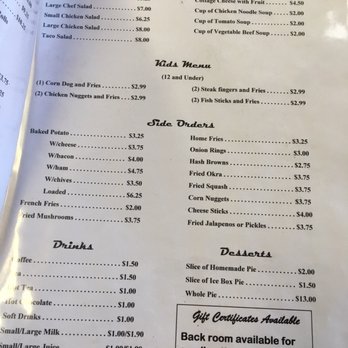 Hubbard City Cafe - the menu and prices - Salad Near Me - Hubbard, Texas Hubbard City Cafe - the menu and prices - Salad Near Me - Hubbard, Texas