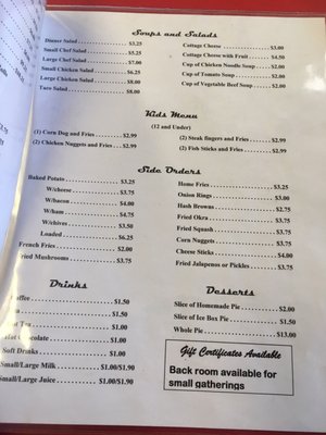 Menu photo 2 Hubbard City Cafe Hubbard, TX Menu photo 2 Hubbard City Cafe Hubbard, TX