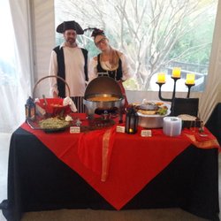 Saucy Salamander Catering - We love a good theme! This is London Town Gardens Annual Privateer Fund Raiser!