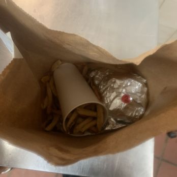 Five Guys - Bag open! Come like this! - Burgers Near Me - North Miami, Florida