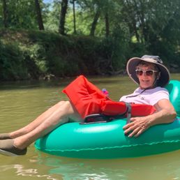 Tubing down the Yadkin River. Tubing down the Yadkin River.
