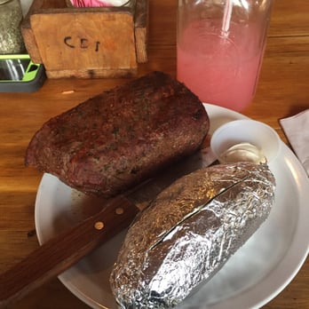 Cowboy Dinner Tree - The steak and potato was great! - American Near Me - Silver Lake, Oregon