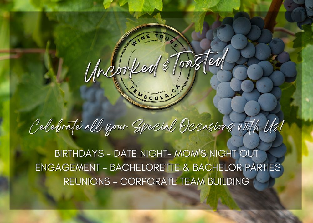 Uncorked & Toasted Logo