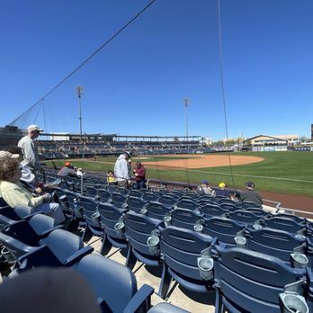 Peoria Sports Complex - From from Section 120, Row H - Stadiums & Arenas Near Me - Peoria, Arizona Peoria Sports Complex - From from Section 120, Row H - Stadiums & Arenas Near Me - Peoria, Arizona