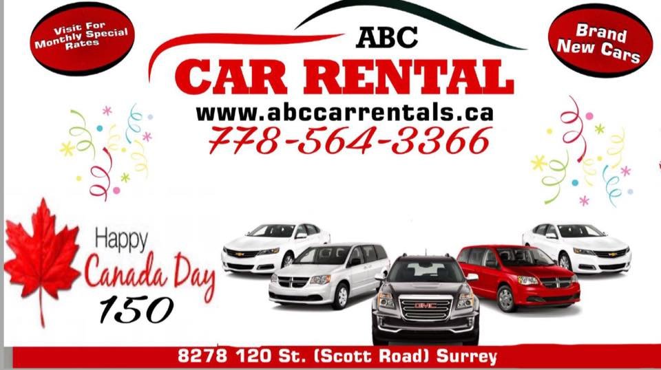 ABC CAR RENTAL Updated October 2024 28278 120 St, Surrey, British