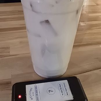 Tacos el Diablo - Horchata drink while we wait - Mexican Near Me - Camarillo, California