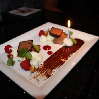 Cava - Amazing dessert- valhrona's manjari chocolate with hazelnut - Mediterranean Near Me - Portsmouth, New Hampshire