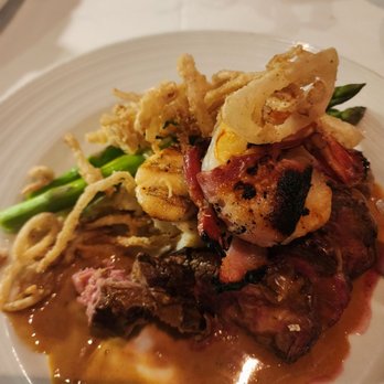 B Christopher's - Surf and turf... I forgot before I started grubbing! - American Near Me - Greensboro, North Carolina B Christopher's - Surf and turf... I forgot before I started grubbing! - American Near Me - Greensboro, North Carolina