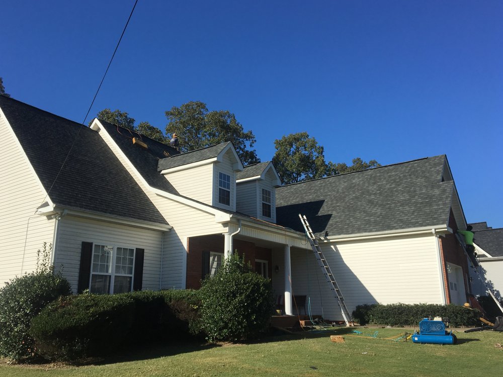 Slide of All-V Roofing and Restoration