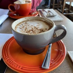 C'est Belge - Delicious hot chocolate with milk.