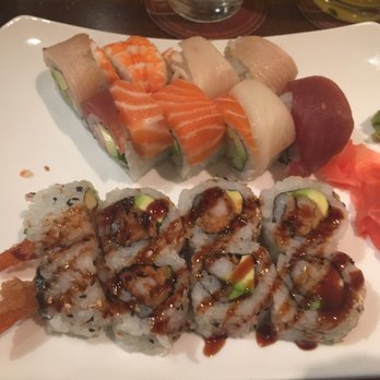Malone's Palomar - Shrimp tempura roll and rainbow roll - Steakhouses Near Me - Lexington, Kentucky Malone's Palomar - Shrimp tempura roll and rainbow roll - Steakhouses Near Me - Lexington, Kentucky
