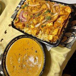 Charminar House - Paneer Tikka Masala & Paneer Biryani