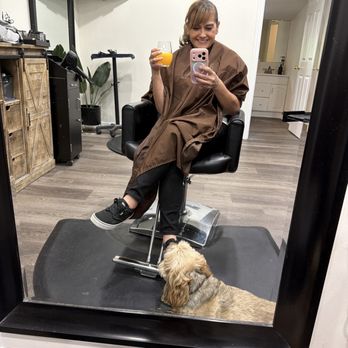 King Cuts Barber Salon - Chopped and Dyed by Lyna In her chair with a yelp glass - Barbers Near Me - Smyrna, Tennessee King Cuts Barber Salon - Chopped and Dyed by Lyna In her chair with a yelp glass - Barbers Near Me - Smyrna, Tennessee