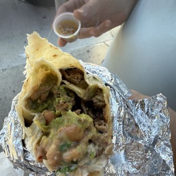 Taqueria El Tapatio - Carne asada burrito supreme - Mexican Near Me - Canoga Park, California Taqueria El Tapatio - Carne asada burrito supreme - Mexican Near Me - Canoga Park, California