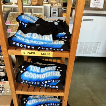 Just Fine Donuts - a shelf of merchandise - Donuts Near Me - Alexandria, Virginia