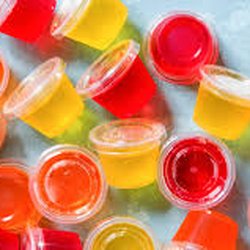 Center Cafe - JELLO SHOTS. Nancy was busy