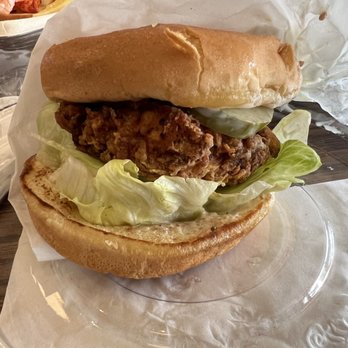 The Rex Burger & Lobster - Spicy Chicken Sandwich - American Near Me - Mineola, New York The Rex Burger & Lobster - Spicy Chicken Sandwich - American Near Me - Mineola, New York