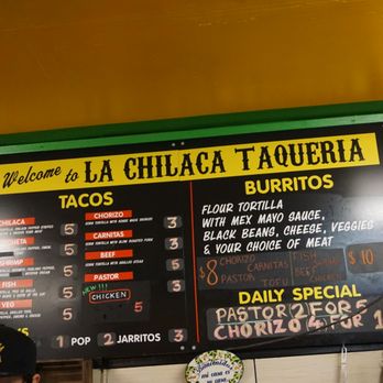 La Chilaca Taqueria - Menu - Mexican Near Me - Toronto, Ontario La Chilaca Taqueria - Menu - Mexican Near Me - Toronto, Ontario