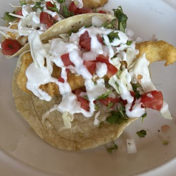 The Shack - Tried one grilled and one fried fish taco (I actually liked the fried one more). - Sports Bars Near Me - Tijuana, BCN The Shack - Tried one grilled and one fried fish taco (I actually liked the fried one more). - Sports Bars Near Me - Tijuana, BCN