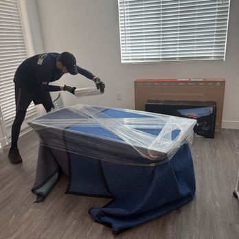 PortFlex Moving  - Extra protection for the desk! - Movers Near Me