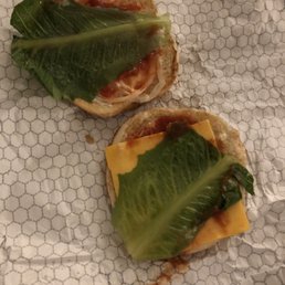 Meatless cheeseburger?!? Meatless cheeseburger?!?