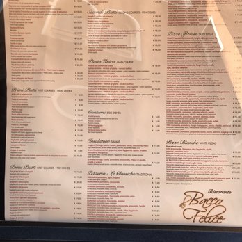 Bacco Felice - Seafood Near Me - Venezia, VE Bacco Felice - Seafood Near Me - Venezia, VE