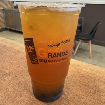 Boba Grande - Mango Iced Tea - Cafes Near Me - Los Angeles, California Boba Grande - Mango Iced Tea - Cafes Near Me - Los Angeles, California
